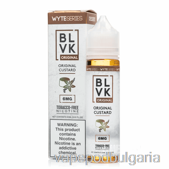 Vape Bulgaria Original Custard - Blvk - 60мл 3мг